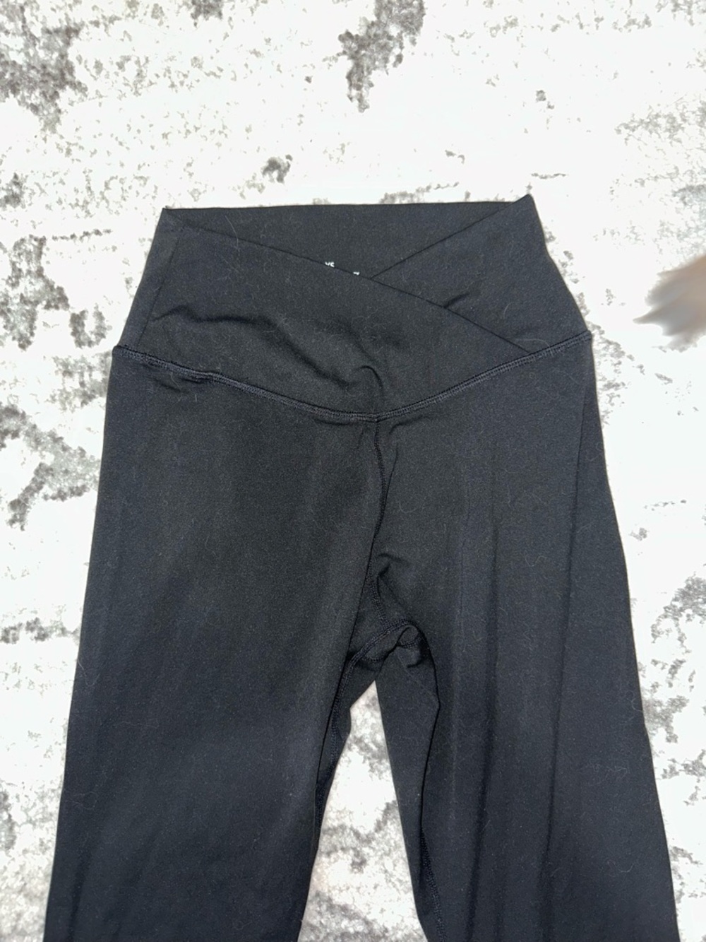 High-Waist Black Yoga Leggings